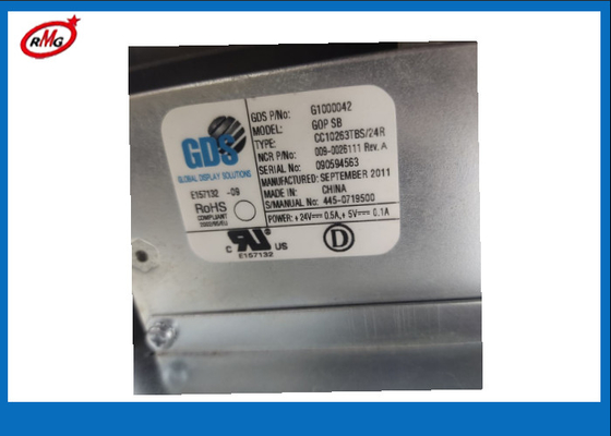 009-0026111 0090026111 ATM-Maschinenteile NCR SelfServ 66XX GOP UOP 10,4-Zoll-LCD-Bedienfeld